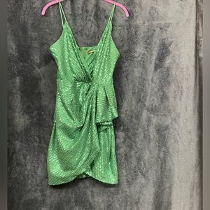 Emerald Green Sparkle Dress